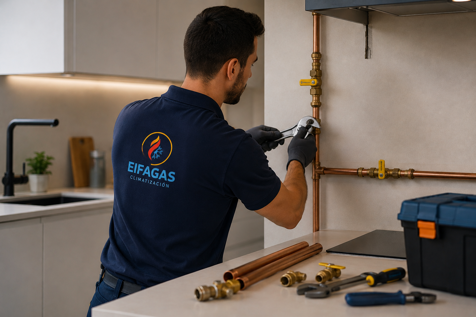 Instalación de gas